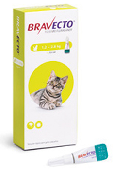 Antiparasitario externo de acción sistémica. Solución tópica para gatos.